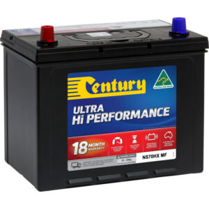 CENTURY NS70HX MF  Hi Performance 4WD & SUV Battery
