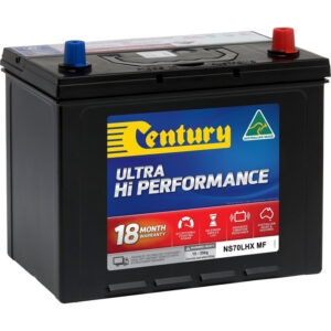 CENTURY NS70HLX MF  Hi Performance 4WD & SUV Battery