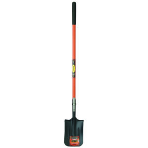 CYCLONE SHOVEL POST HOLE SQR MOUTH LONG FIBREGLASS HANDLE POWER
