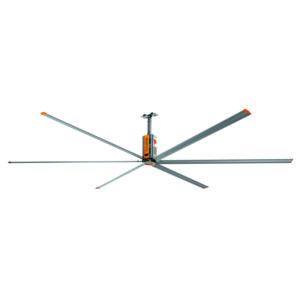 ALEMLUBE High Volume Low Speed (HVLS) Commercial Ceiling Fan 5-Blade 0.55kW 4.0m