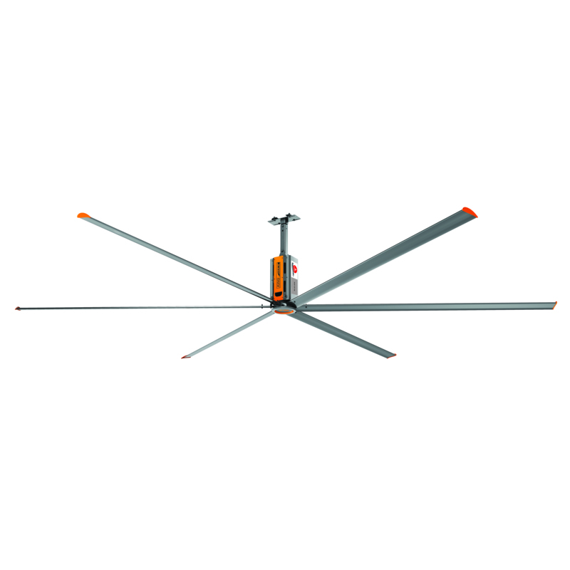 ALEMLUBE High Volume Low Speed (HVLS) Commercial Ceiling Fan 5-Blade 0.55kW 4.0m