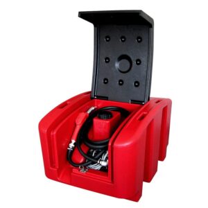 ALEMLUBE Lockable Diesel Tank Pump Kit 200L