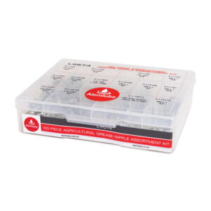 ALEMLUBE Agricultural 120pc Grease Nipple Assortment Kit