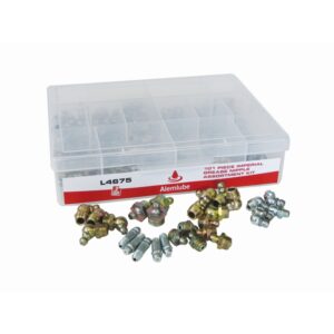 ALEMLUBE Imperial 101pc Grease Nipple Assortment Kit