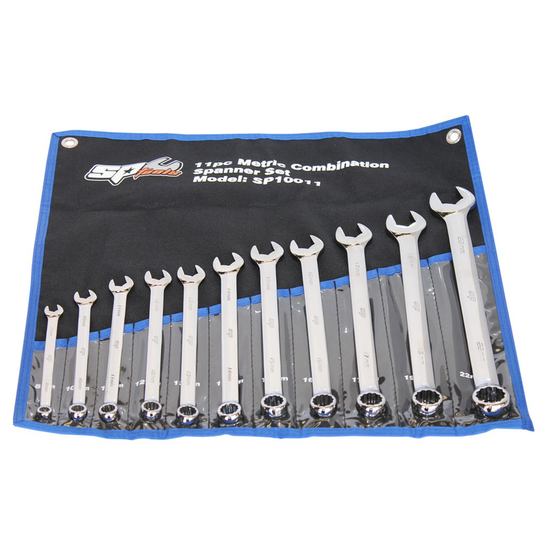 SP TOOLS SPANNER SET - ROE 11PC METRIC