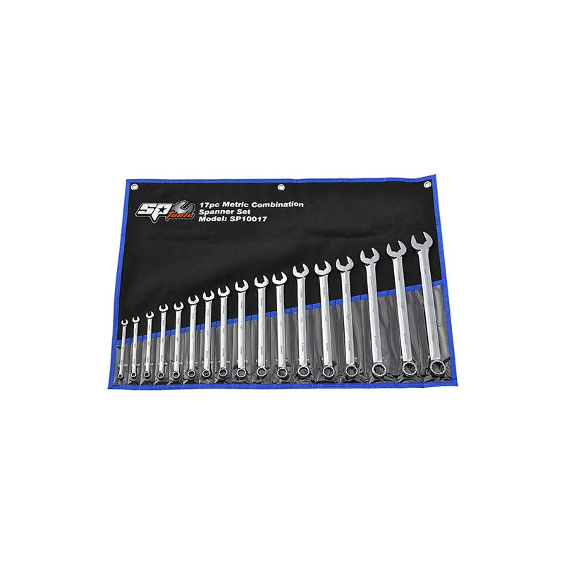 SP TOOLS SPANNER SET - ROE 17PC METRIC