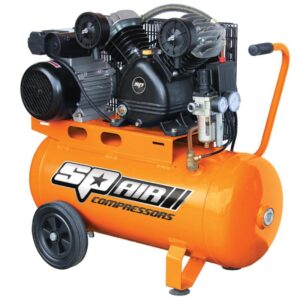 SP AIR 3HP 60L Petrol Belt Drive Compressor