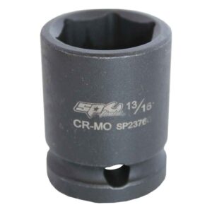 SP TOOLS SOCKET IMPACT 1/2" DR 6PT SAE 1-1/8"