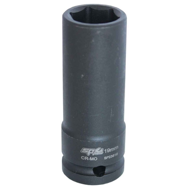 SP TOOLS SOCKET IMPACT 1/2" DR 6PT DEEP METRIC 32MM