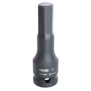 SP TOOLS SOCKET IMPACT 1/2"DR INHEX SAE 9/16"