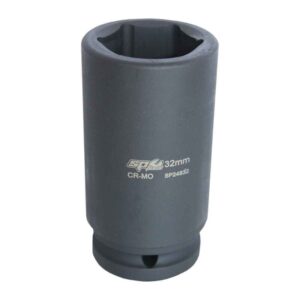 SP TOOLS SOCKET IMPACT 3/4DR 6PT DEEP METRIC 50MM