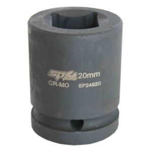SP TOOLS SOCKET IMPACT 3/4"DR DOUBLE SQ METRIC 19MM