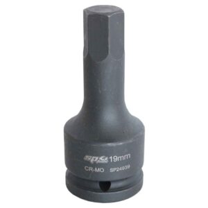 SP TOOLS SOCKET IMPACT 3/4"DR INHEX METRIC 22MM