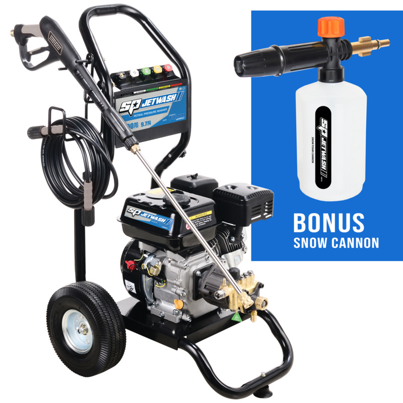 SP TOOLS 5.5hp Petrol Pressure Cleaners