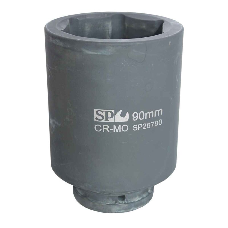 SP TOOLS SOCKET IMPACT 1-1/2"DR 6PT DEEP METRIC 60MM