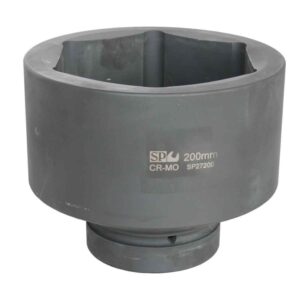 SP TOOLS SOCKET IMPACT 2-1/2"DR 6PT METRIC 135MM