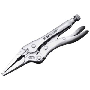 SP TOOLS PLIERS & CUTTERS - LOCKING LONG NOSE - 150MM (6")