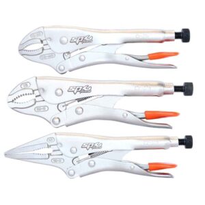 SP TOOLS PLIERS & CUTTERS - LOCKING HIGH LEVERAGE 3PC SET
