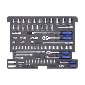 SP TOOLS EVA TOOLKIT - 70PC METRIC - SOCKET AND ACCESSORIES
