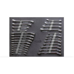 SP TOOLS EVA TOOLKIT - 26PC METRIC/SAE - FLARE AND GEARDRIVE SPANNERS