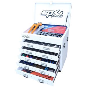 SP TOOLS Off Road Series 5 Drawer 417pc Metric/SAE Toolkit Truck Box