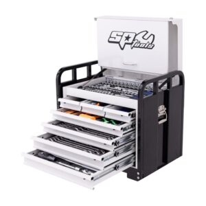 SP TOOLS TOOLKIT 411PC METRIC/SAE - OFF-ROAD FIELD SERVICE 7 DRAWER BLACK