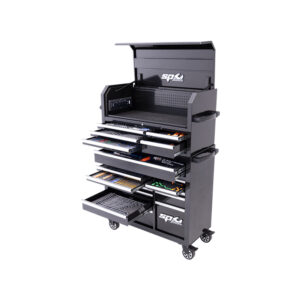 SP TOOLS TOOLKIT 550PC METRIC/SAE - SUMO SERIES POWER HUTCH 18 DRAWER BLACK FOAMED