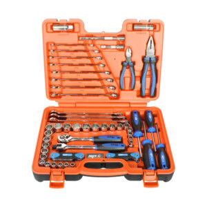 SP TOOLS TOOLKIT 65PC METRIC/SAE - 3/8"DR 12PT IN X-CASE