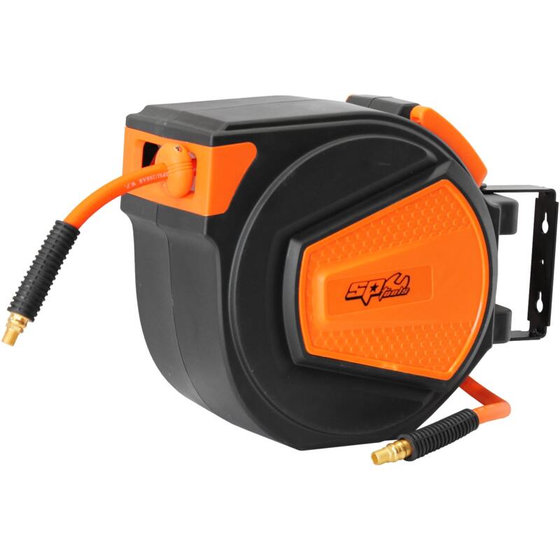 SP TOOLS HOSE AIR RETRACTABLE REEL 15MTR