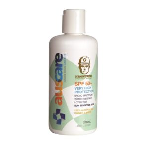 FRONTIER  Auscare 50+ Sunscreen 250Ml Bottle Flip Top