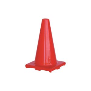 FRONTIER TRAFFIC CONE PVC FLURO ORANGE 450MM