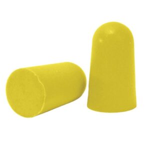 FRONTIER Ear Plugs, Foam, Disposable, Uncorded, Box/200 Pairs