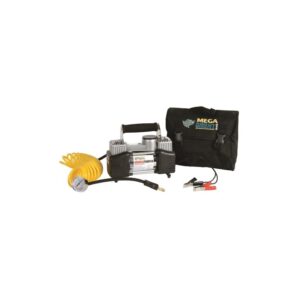 BLACK RAT 12V Mega Grunt Double Pumper Air Compressor