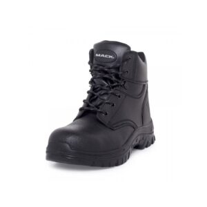 Mack Tradesman Lace Up Safety Boots Size 4