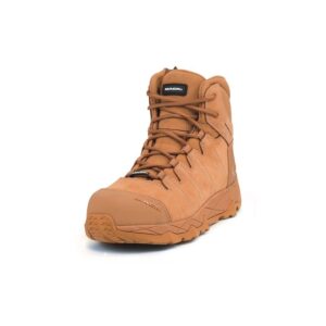 MACK Octane Safety Boot Zip Safety Zip Side Unisex Honey Size 11