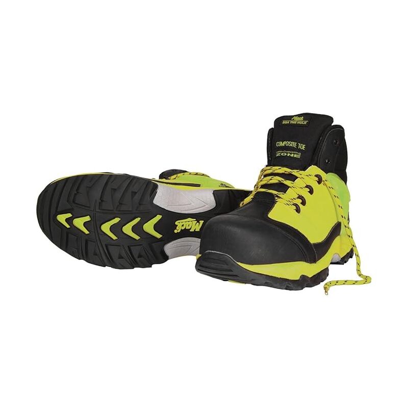 MACK Soa Black/Lime Uk Size 8.5 Mack
