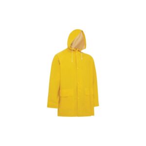 FRONTIER  Pvc Raincoat- 3/4 Length. Yellow Pvc. 2Xl