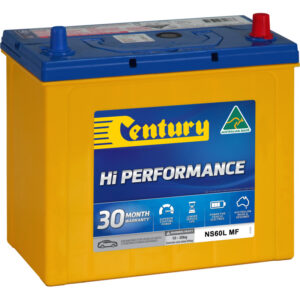 CENTURY NS60L MF  Hi Performance Conventional Car Battery