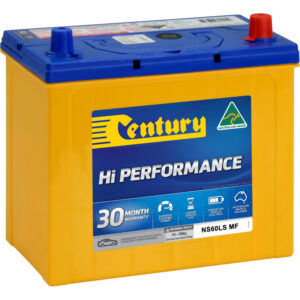CENTURY NS60LS MF  Hi Performance Conventional Car Battery