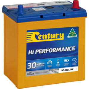 CENTURY NS40ZL MF  Hi Performance Conventional Car Battery