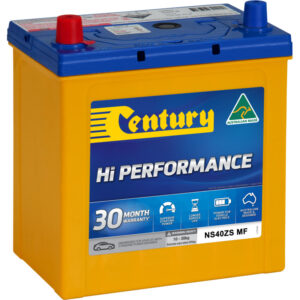CENTURY NS40ZS MF  Hi Performance Conventional Car Battery