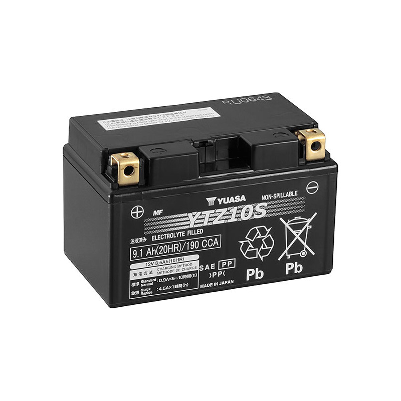 YUASA YTZ10-S Conventional Motorcycle & Powersport Batteries