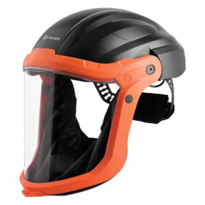 TECMEN G10 Faceshield with Hard Hat Head Top (PAPR Freflow Ready)