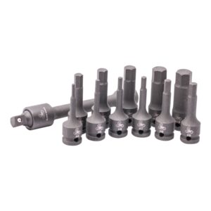 ENDEAVOUR Ap Impact Skt Kit Hex W/ Extension 1/2" Drv