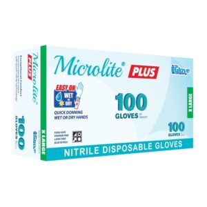 TGC Microlite® Plus Nitrile Disposable Gloves - X-Large
