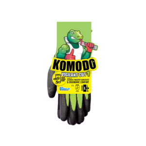 KOMODO Gripster Cut 1 Rated Gloves - 1 Pair Bulk M