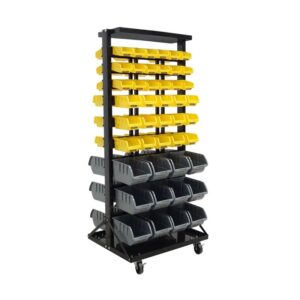 GORILLA Storage Rack Double Sided with Bins