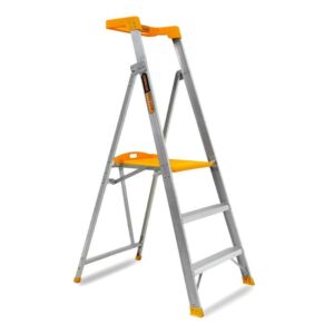 GORILLA 150kg 3 Step Pro-Lite Lightweight Aluminium Ladder