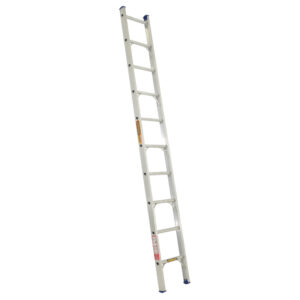 GORILLA Single builders ladder 3.1m (10ft) Aluminium 140kg Industrial
