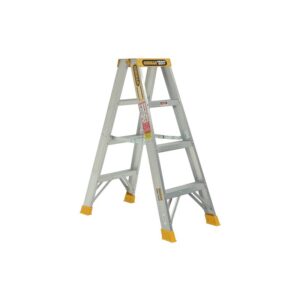 GORILLA Double Sided A-Frame Ladder 1.2M (4Ft) Aluminium 150Kg Ind